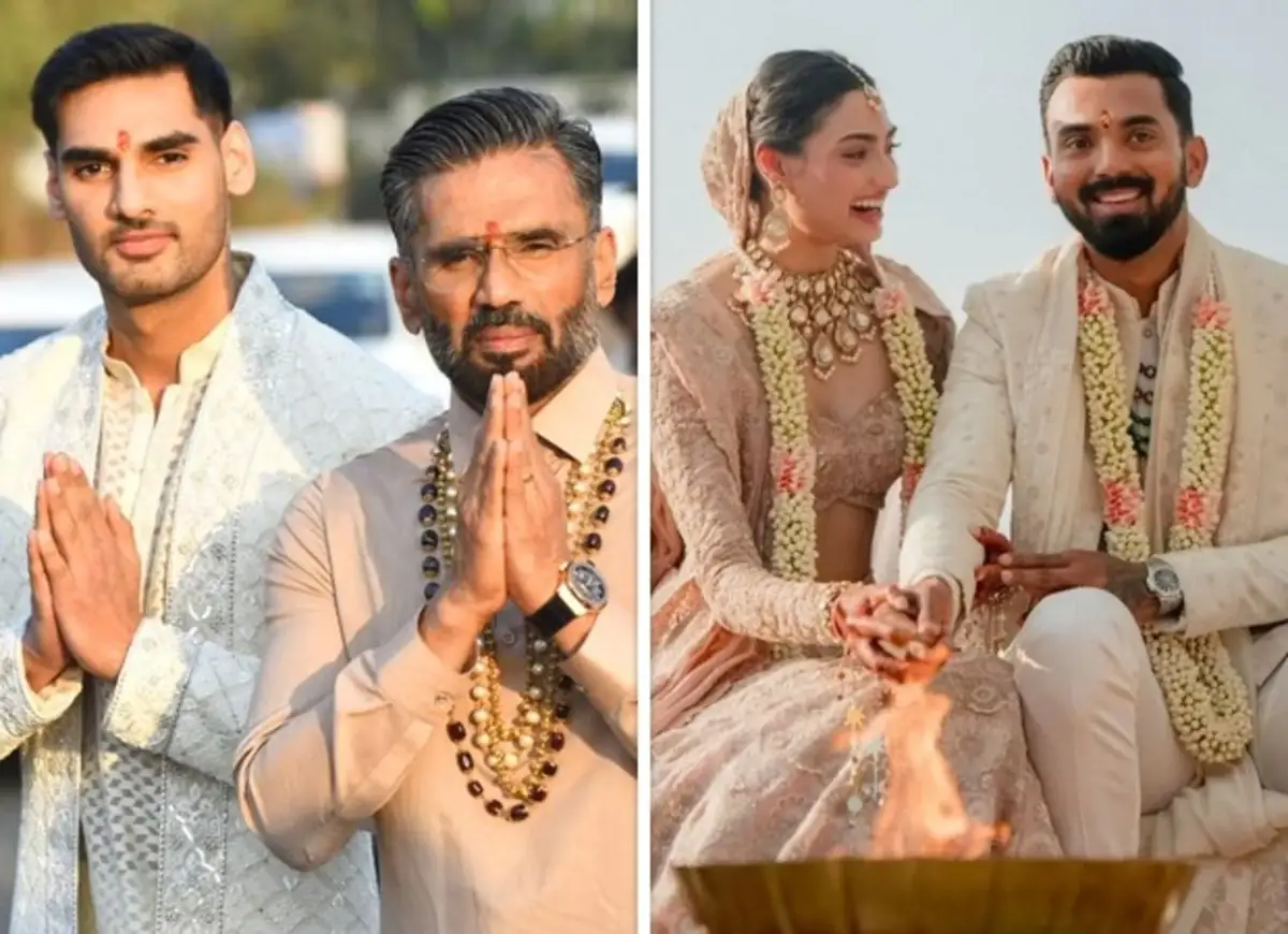 Athiya and KL Rahul's First Anniversary, Suniel and Ahan Shetty Drop Emotional Post 87 Athiya Shetty and KL Rahul's one year anniversary