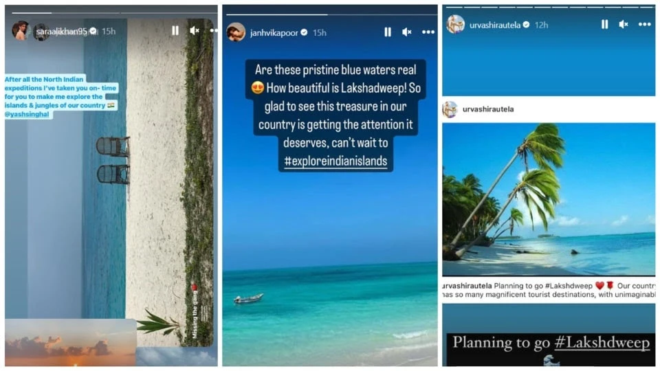 Celebs Hail Indian Islands, Amidst The Beach Battle With Maldives 94 Celebrity lakshadweep call