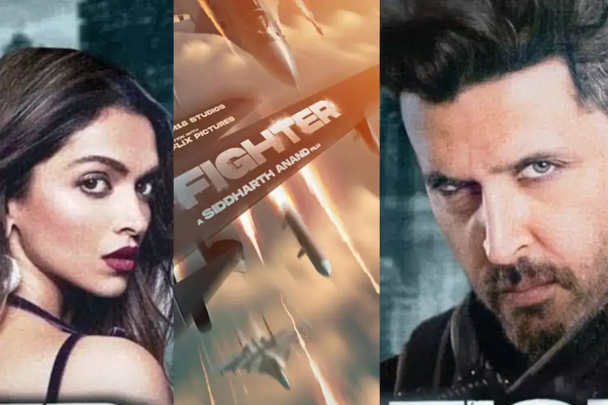Fighter movie released today featuring Hrithik Roshan and Deepika Padukone