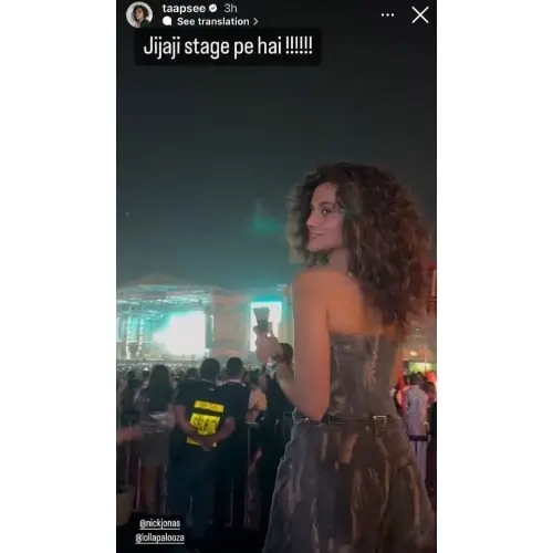 Priyanka Chopra and Nick Jonas Move Out of The Luxurious Villa 93 Tapsee Pannu at Lollapalooza India 2024