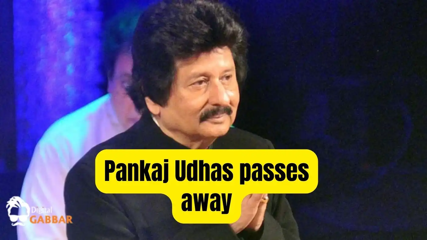 Pankaj Udhas passes away