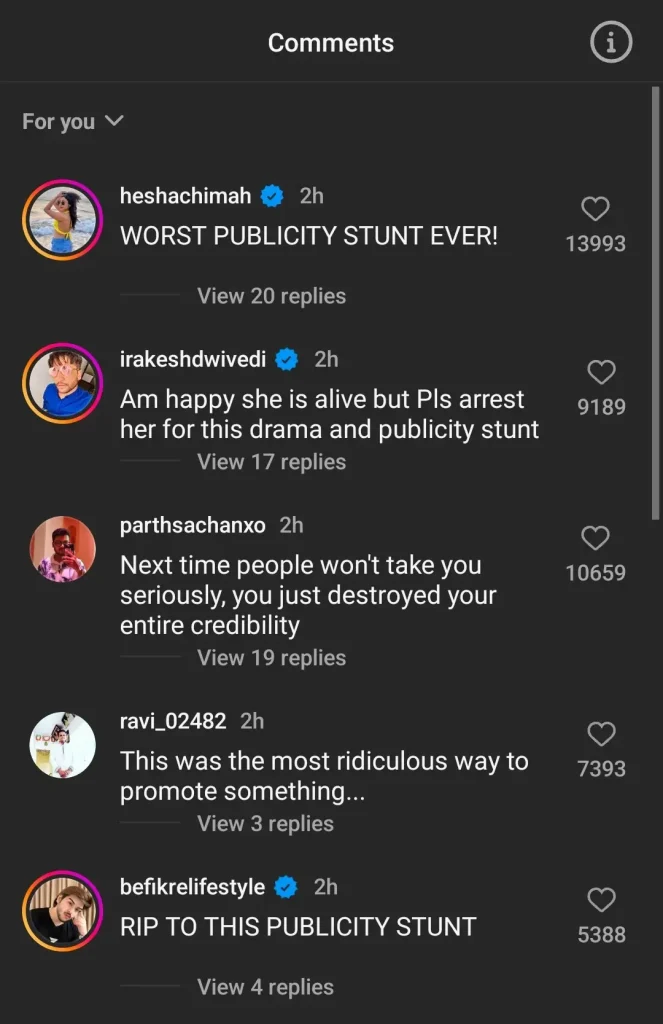 "I Am Alive" says, Poonam Pandey, An Awareness Stunt Worth Forgiveness? 93 Comments on Poonam Pandey alive post