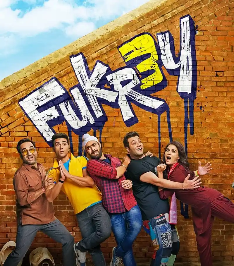 Pulkit Samrat & Kriti Kharbanda to Tie Knot Today: Will Fukrey attend Honey Bhai's wedding today? 90 Fukrey poster