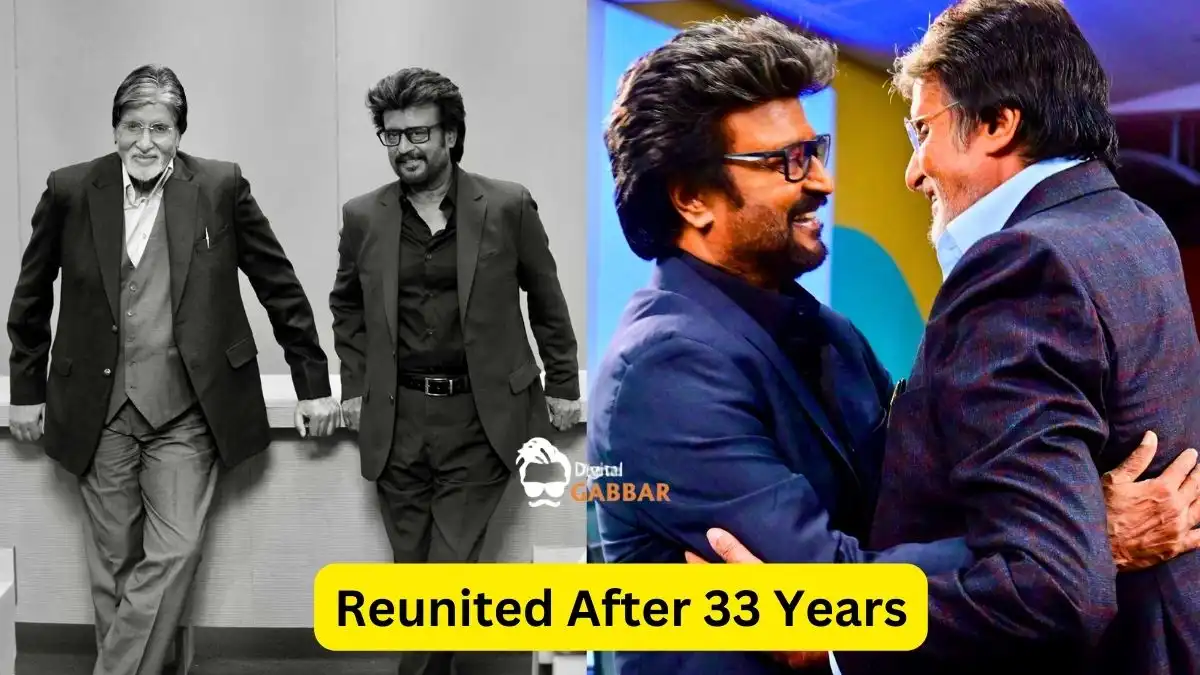 Amitabh Bachchan Embraces Rajinikanth During the Filming of 'Vettaiyan', Photos Went VIRAL