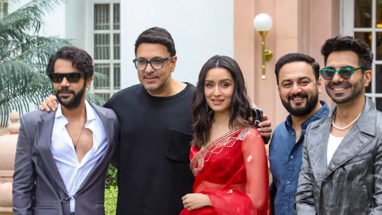 Amar Kaushik Reflects on ‘Stree 2’ Franchise Success: "Never Wanted to Start My Career with a Horror Film" 87 Amar Kaushik With Stree 2 Team