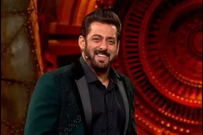 Salman Khan on the Bigg Boss stage