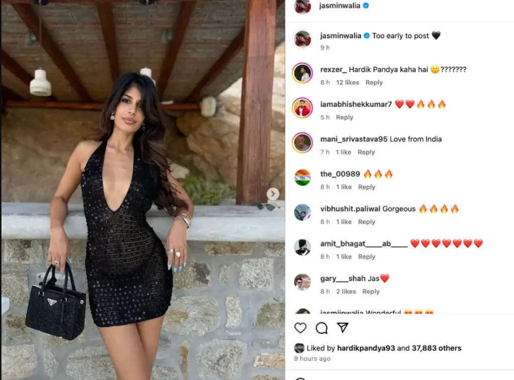 Who exactly is Jasmin Walia? Is the Singer Now Linked to Hardik Pandya? 92 Hardik New Girlfriend