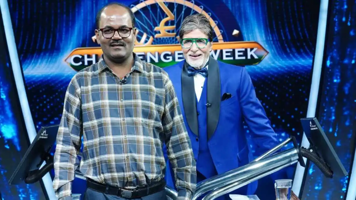 "Kaun Banega Crorepati Season 16": New Twists and a Heartfelt Journey of Perseverance 89 Paras Mani Singh And Amitabh Bachchan at KBC 16