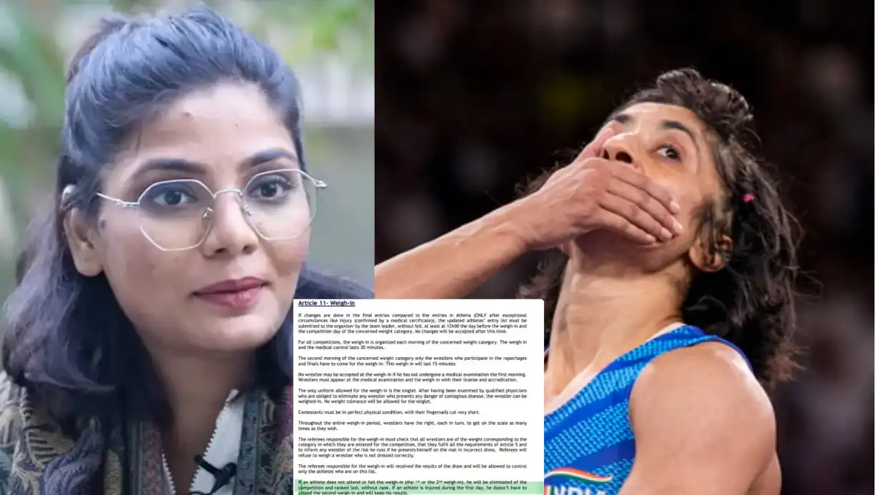 Paris Olympics: Conspiracy or Blunder with Vinesh Phogat, Neha Singh Rathore Expresses Outrage 89 Paris Olympics Conspiracy Or Blunder With Vinesh Phogat, Neha Singh Rathore Expresses Outrage