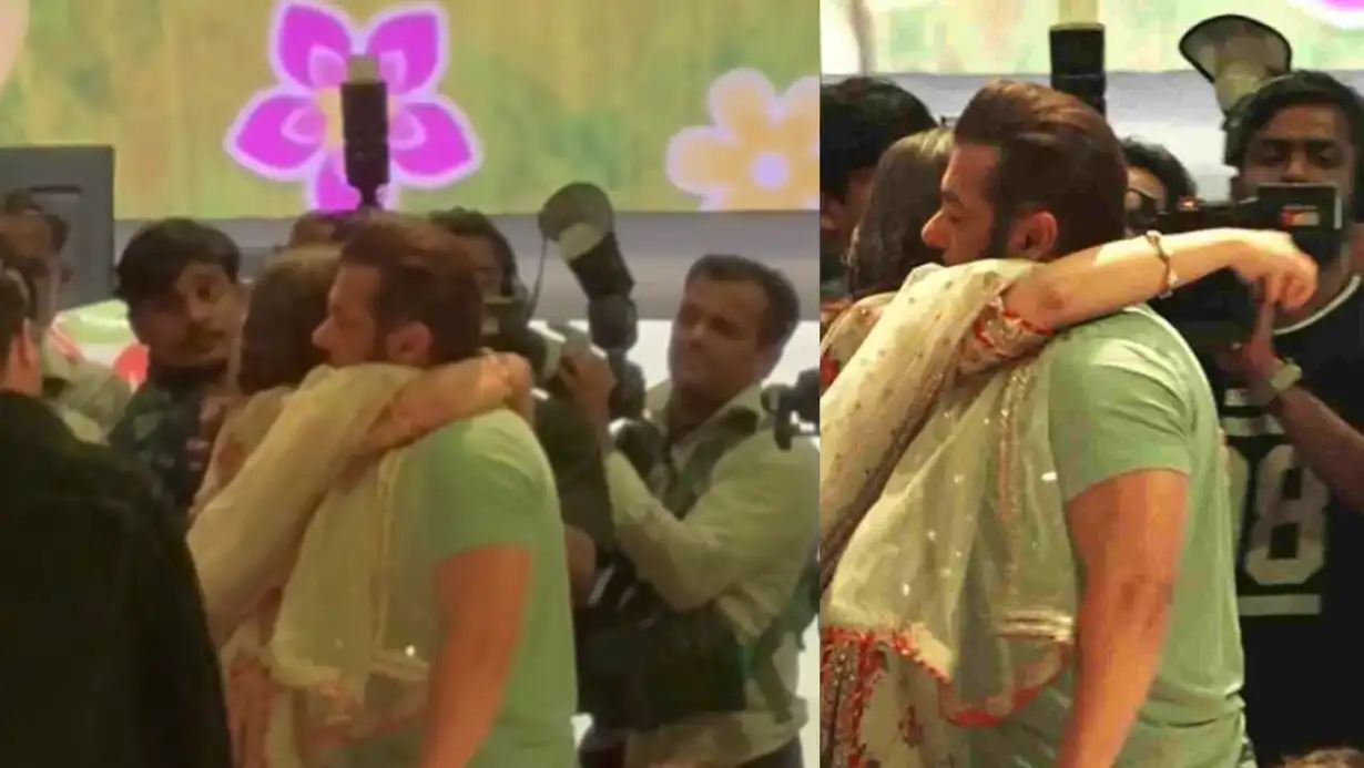Salman Khan Hugs Sonali Bendre at Event, Video Goes Viral 89 Salman Khan Hugs Sonali Bendre