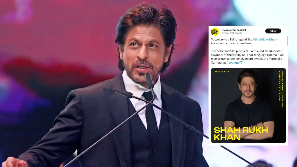 Shah Rukh Khan Receives 'Pardo alla Carriera' Award at Locarno Film Festival 89 Shah Rukh Khan Receives 'pardo Alla Carriera' Award At Locarno Film Festival