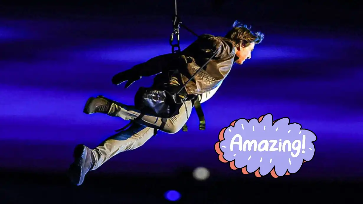 Tom Cruise Stuns Audiences with Daring Stunts at Paris Olympics Closing Ceremony 89 Tom Cruise Stuns Audiences With Daring Stunts At Paris Olympics Closing Ceremony