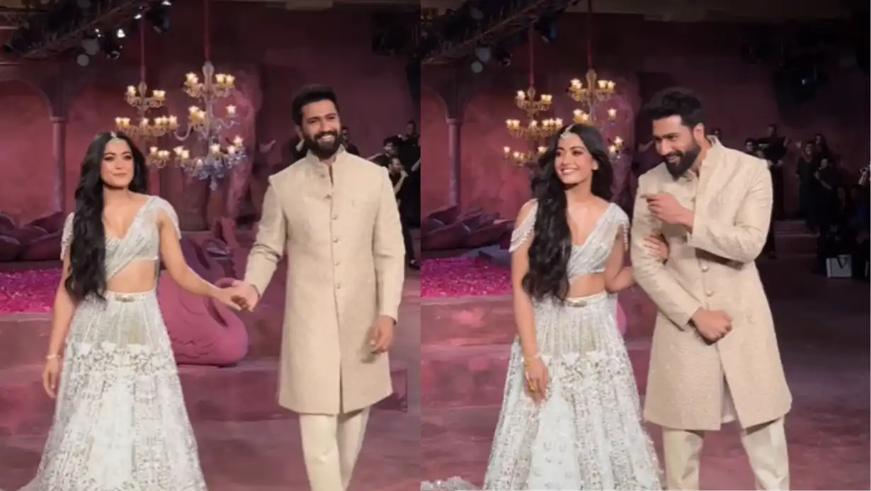 Vicky Kaushal Sets the Ramp on Fire with Rashmika Mandanna, Fans Ask: 'Doesn't Katrina Get Angry?' 89 Vicky Kaushal Sets the Ramp on Fire with Rashmika Mandanna