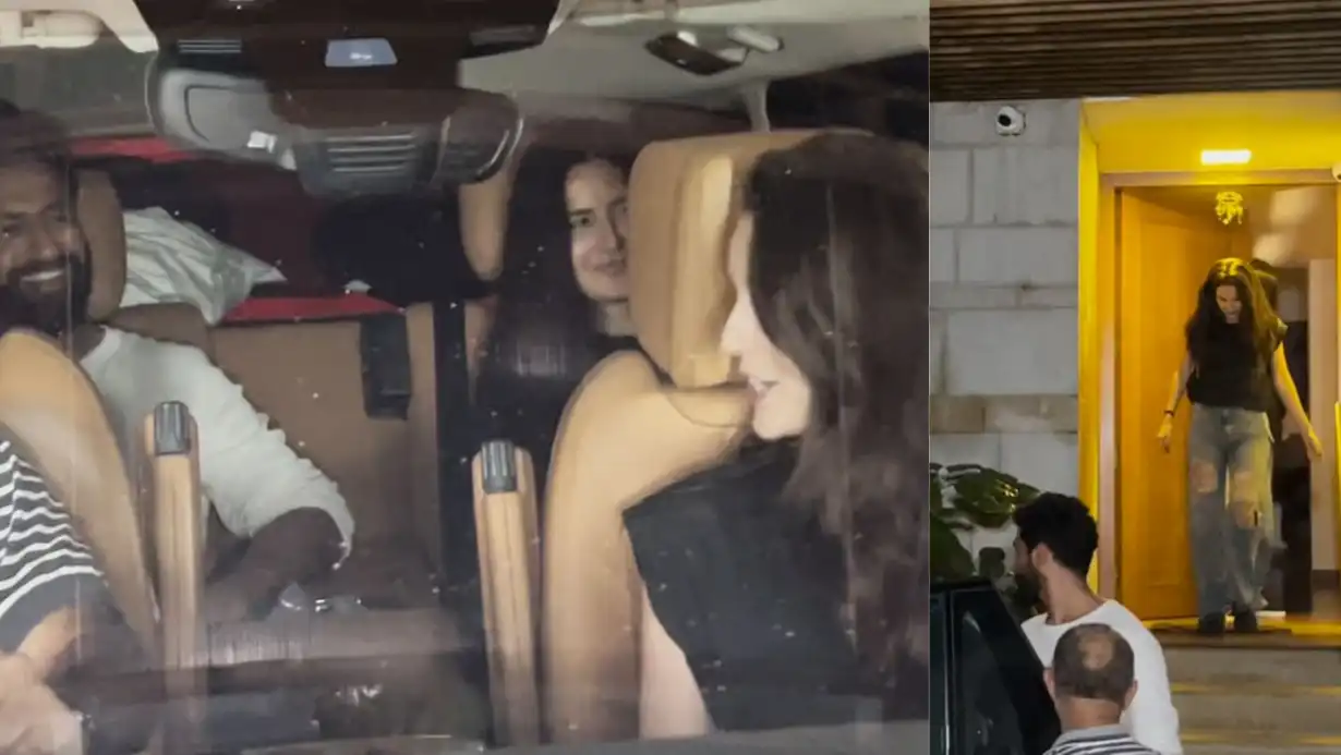 Vicky Kaushal and Katrina Kaif Radiate Happiness as They Step Out of Zoya Akhtar's Residence 87 Vicky Kaushal And Katrina Kaif Radiate Happiness As They Step Out Of Zoya Akhtar's Residence