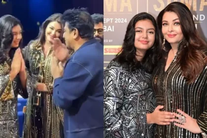 Aaradhya's Heartwarming Gesture Goes Viral Touches Feet Of South Actor Shiv Rajkumar