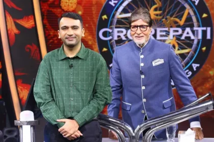 Akshay Narang And Big B On Kbc 16.