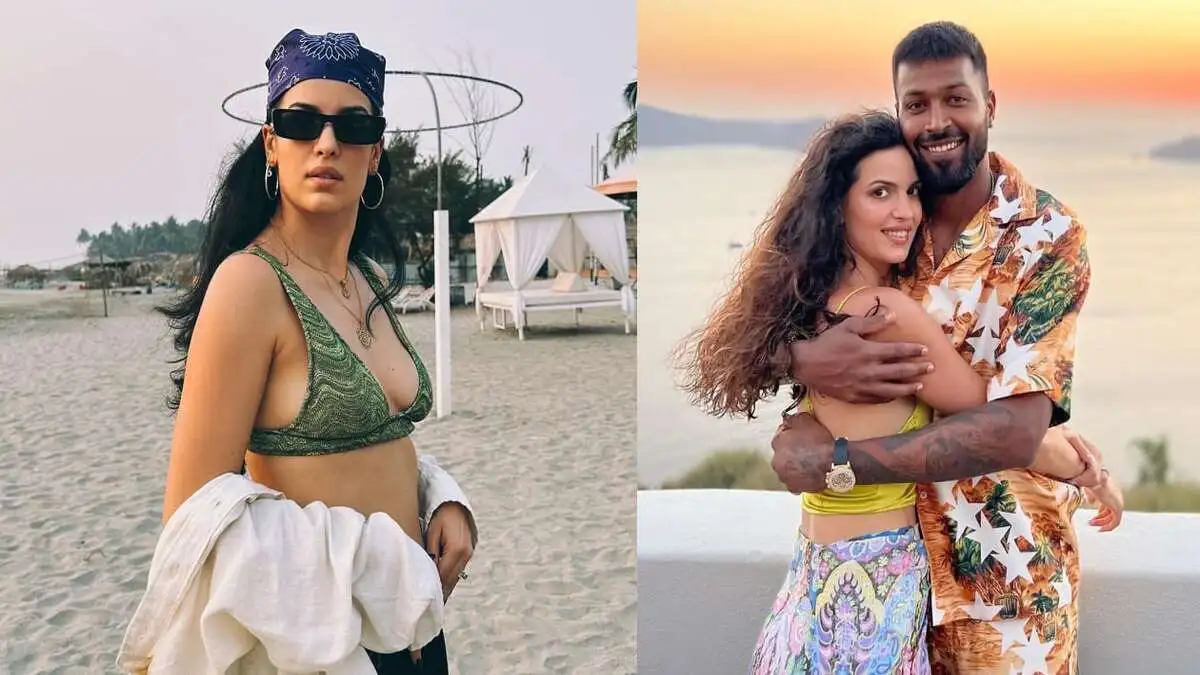 Natasa Stankovic Reunites with Close Friend in Mumbai, Shres Workout Photo from the Gym 71 Natasha Stankovic Hardik Pandya