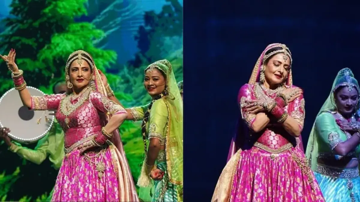 IIFA 2024: Rekha's Electrifying Performance Leaves Fans Mesmerized 71 Rekha Performace At IIFA 2024