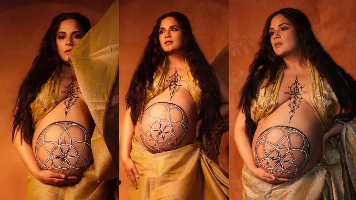 Richa Chadha's Maternity Photoshoot Goes Viral: A Glimpse of the Actress's Stunning Pregnancy Journey 89 Richa Chadha's Maternity Photoshoot Sparks Outrage Fans Criticize Bold Designs