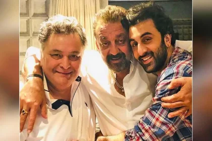 Rishi Kapoor Sanjay Dutt Ranbir Kapoor L R