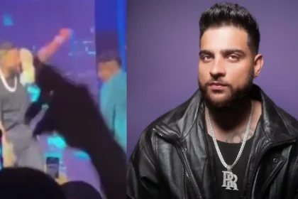 Shocking Incident Karan Aujla Attacked By Fan During Live Concert In London