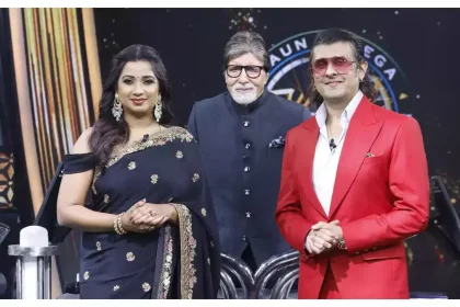 Shreya Ghosal, Amitabh Bachchan, Sonu Nigam At Kbc 16