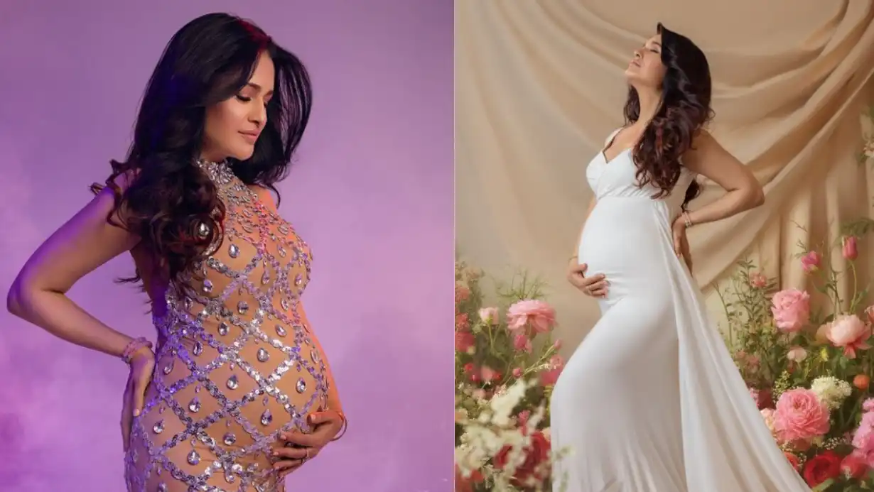 Yuvika Chaudhary Stuns with Gorgeous Baby Bump Photoshoot at 41: First-Time Mom-to-Be Dazzles in Maternity Shoot 89 Yuvika Chaudhary Stuns With Gorgeous Baby Bump Photoshoot