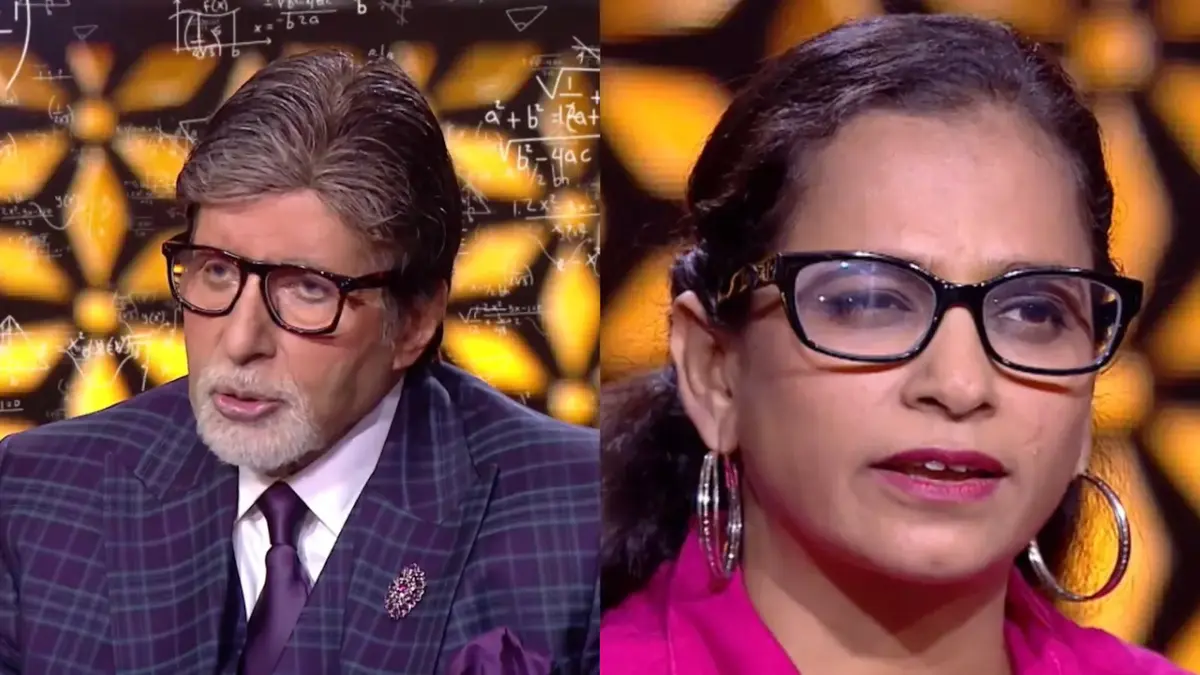 Big B's Banter: When Math Teachers Take On Bollywood Questions 89 Amitabh Bachchan And Hitali Jagwanti