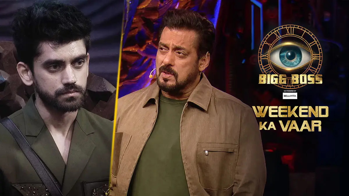 Salman Khan and Arfeen Khan's Fiery Exchange Makes for a Tense Weekend Ka Vaar 89 Avinash Mishra And Salman Khan
