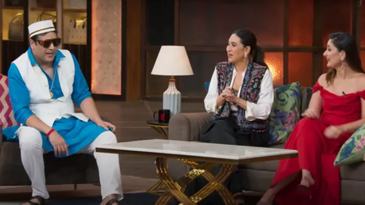 Secrets Revealed: Kareena Kapoor Exposes Karisma's Childhood Crush in The Great Indian Kapil Show 71 Kareena , Karisma On Kapil Show