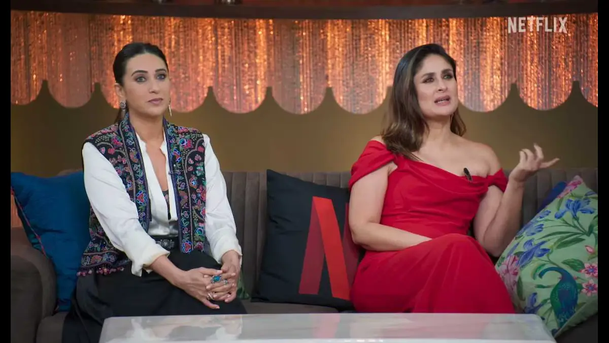 Kareena Reveals Saif Ali Khan's Jealousy Over Karishma in Hilarious Kapil Sharma Show Episode 89 Karishma Kappor And Kareena Kapoor