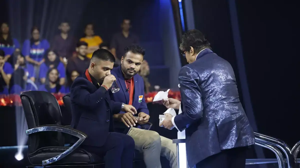 Unforgettable Moments: Kaun Banega Crorepati 16 Celebrates the Triumph of Human Spirit with Paralympic Medallists Navdeep, Sumit, and Avani 89 Navdeep Singh, Sumit Antil