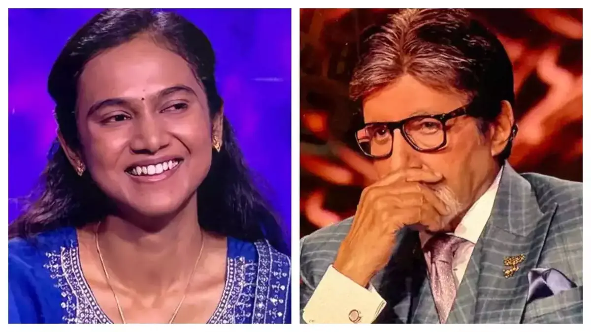 The Power of Family: KBC 16 Brings Laughter and Tears to its Audience 89 Shravani Kumari And Amitabh Bachchan