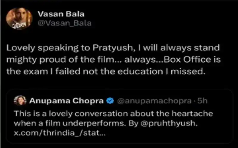 Vasan Bala Deactivates Twitter Account Following Online Abuse from Fans 90 Vasan Bala