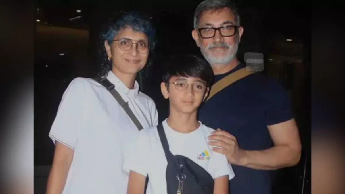 Kiran Rao Reveals Aamir Khan's Lack Of Involvement In Azad's Life 71 Aamir Khan Kiran Rao And Son Azad
