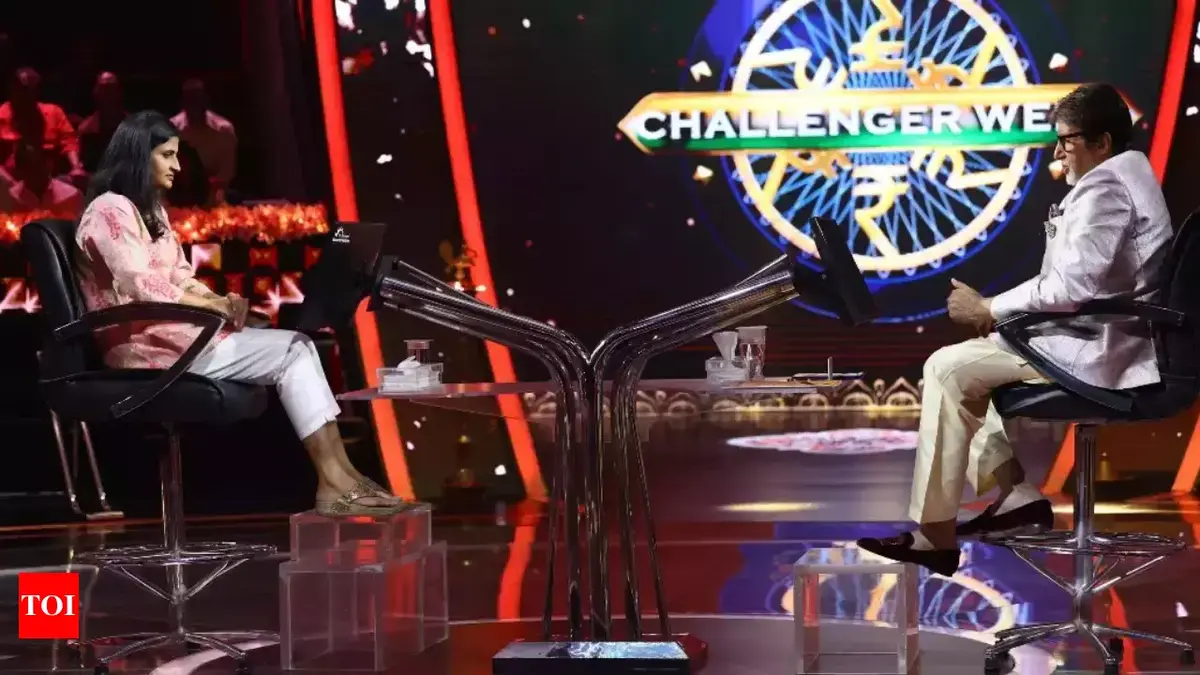 Big B's Witty Banter and Kaun Banega Crorepati's Inspirational Story 89 Ankita Singh And Amitabh Bachchan On Kbc 16
