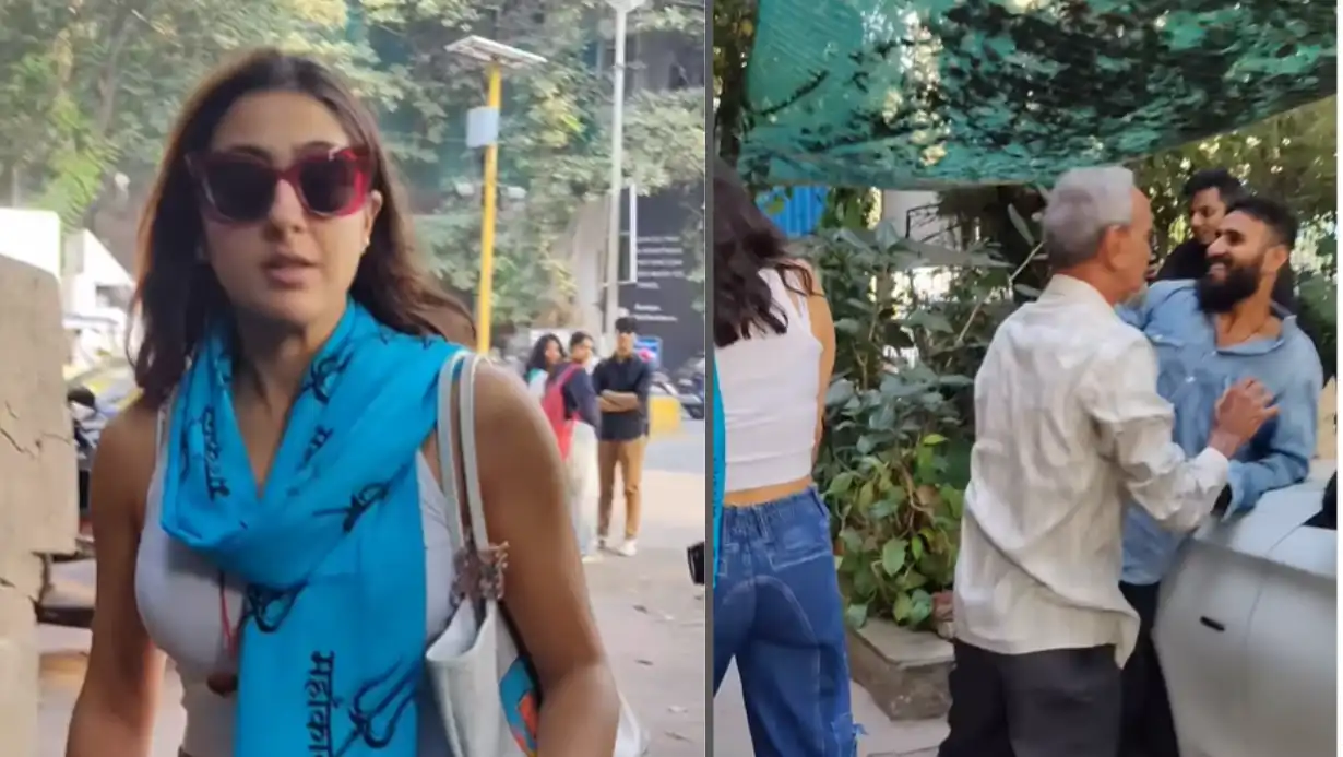 Elderly Man Protects the Sara Ali Khan from Paparazzi, Snatches Cameras in Viral Incident 89 Elderly Man Protects The Sara Ali Khan From Paparazzi, Snatches Cameras In Viral Incident