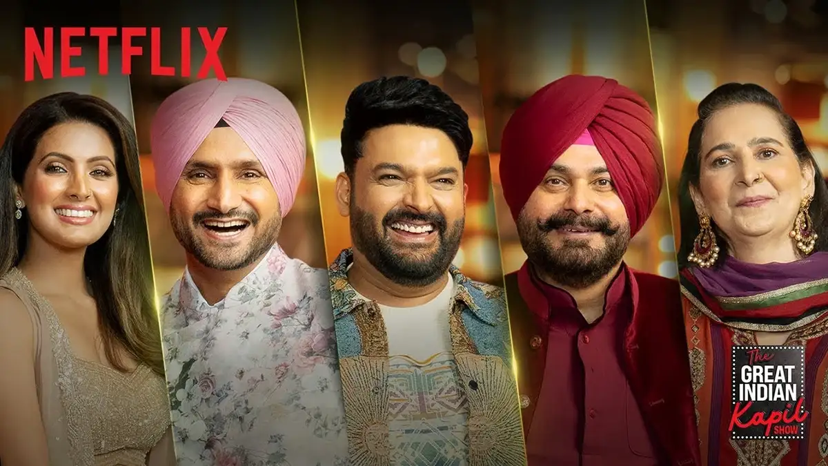 A Homecoming Like No Other: Sidhu's Emotional Return to Kapil's Show 89 Habhajan Singh, His Wife Geeta Basra, Kapil Sharma, Navjyot Singh Sidhu And Navjot Kaur Sidhu Wife Of Navjyot Singh Sidhu