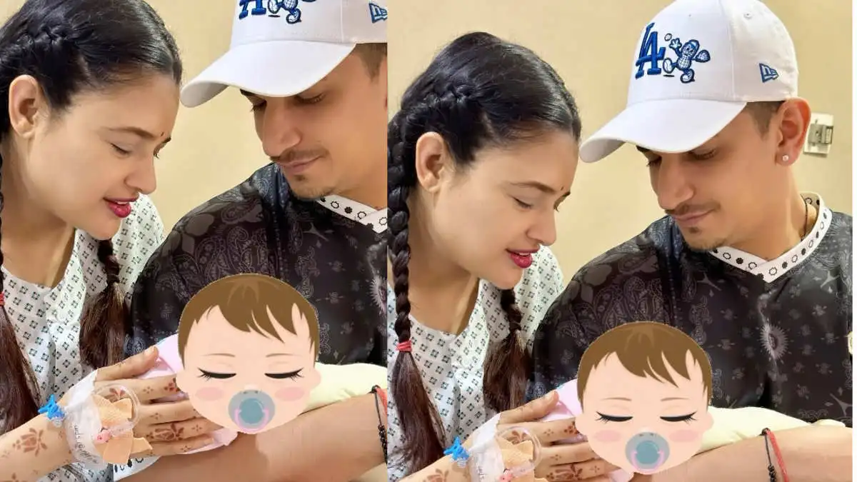 Prince Narula's Birthday Post: A Peek into the Doting Dad's Precious Bond with Daughter Ekleen 89 Prince Narula And Yuvika Chaudhrary With Their Baby