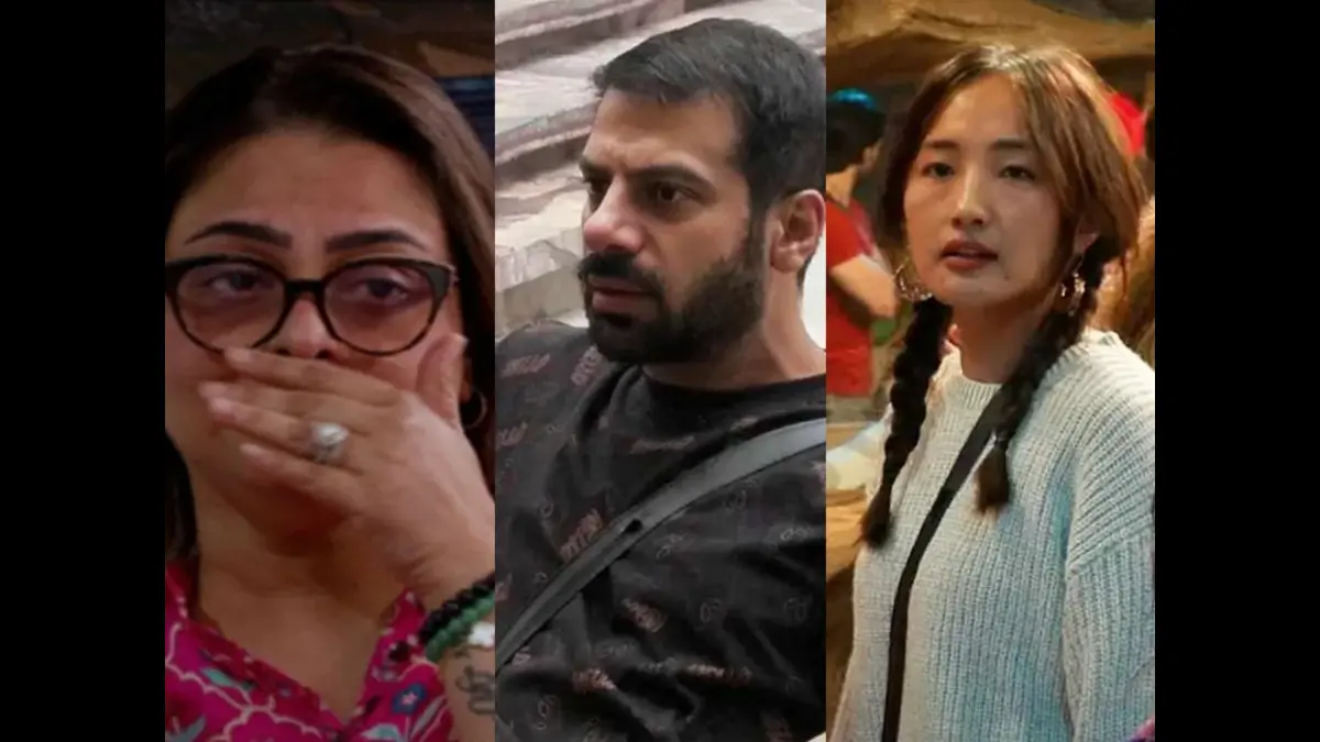 Karan's Redemption Inside the Bigg Boss House 87 Shilpa Shirodkar, Karanveer Mehra, Chum Darang