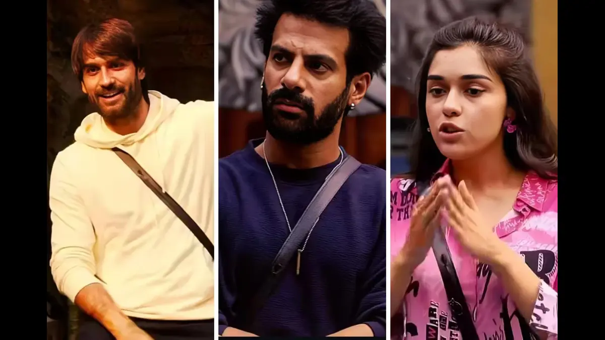 Bigg Boss 18: Tensions Explode as Karan Veer Mehra and Eisha Singh Clash in Time God Task Drama 87 Vivian Desena, Karanveer Mehra And Eisha Singh