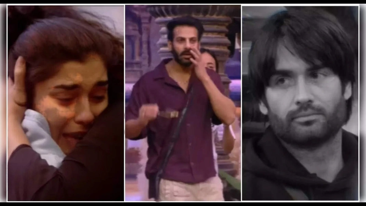 Karan Veer Mehra Injured in Bigg Boss 18, Drama Intensifies Among Housemates 89 Eisha Singh, Karanveer Mehra, Vivian Dsena