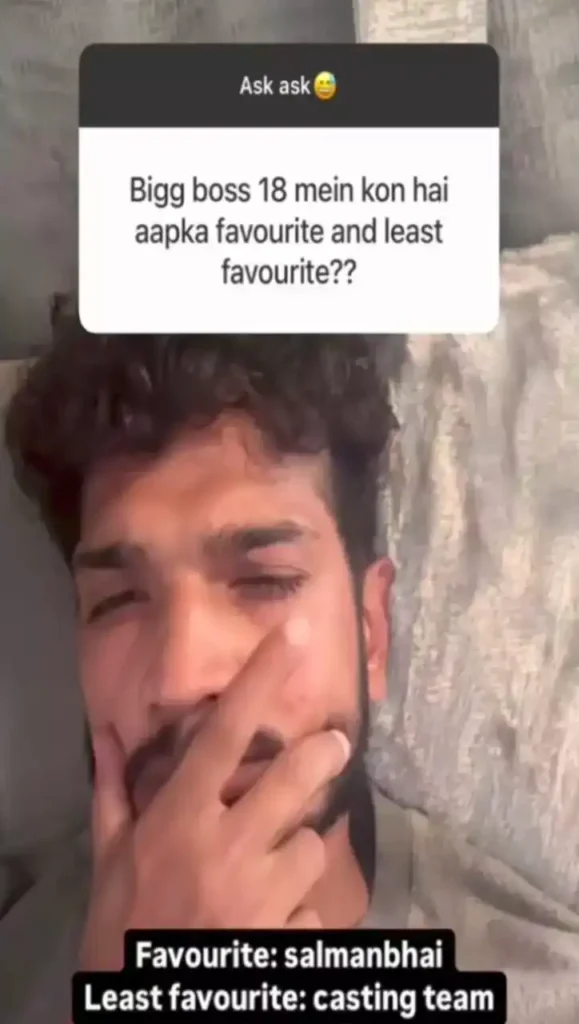 Bigg Boss 18: Munawar Faruqui Reveals His Favorite Contestant—Fans in Splits! 90 Munawar Faruqui Reveals His Favorite Contestant Salman Bhai