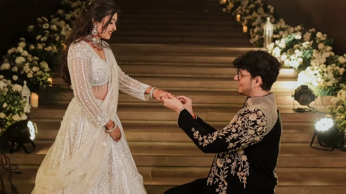 Triggered Insaan’s Engagement: Nischay Malhan and Ruchika Begin a New Chapter! 89 Ruchika And Abhishek Malhan Getting Engaged