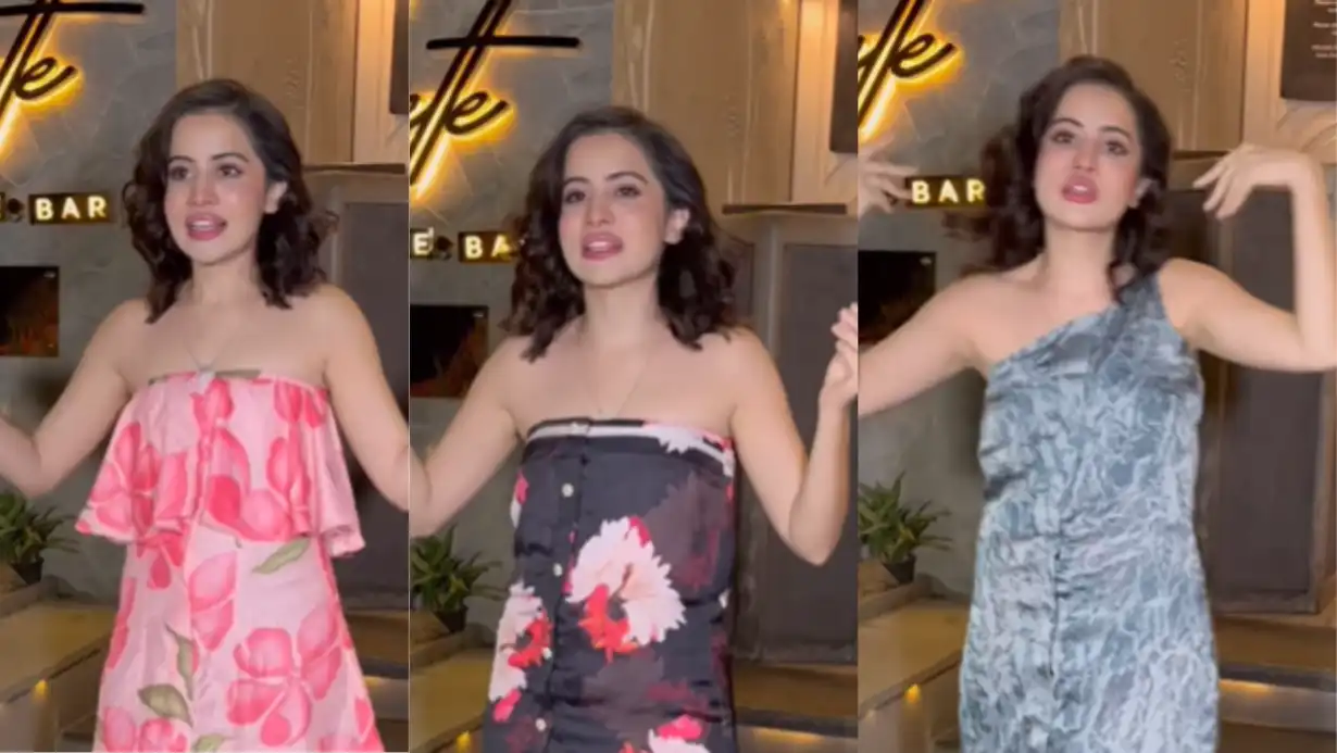 Uorfi Javed Stuns Fans with Her Magical Dress Transformation: Paparazzi Left Speechless 89 Uorfi Javed Stuns Fans With Her Magical Dress Transformation