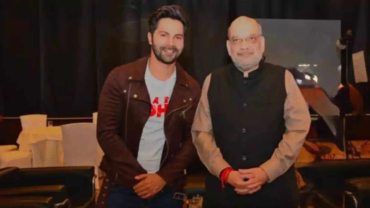 Varun Dhawan Meets Union Home Minister Amit Shah, Shares Excitement Online 87 Varun Dhawan Meets Union Home Minister Amit Shah, Shares Excitement Online