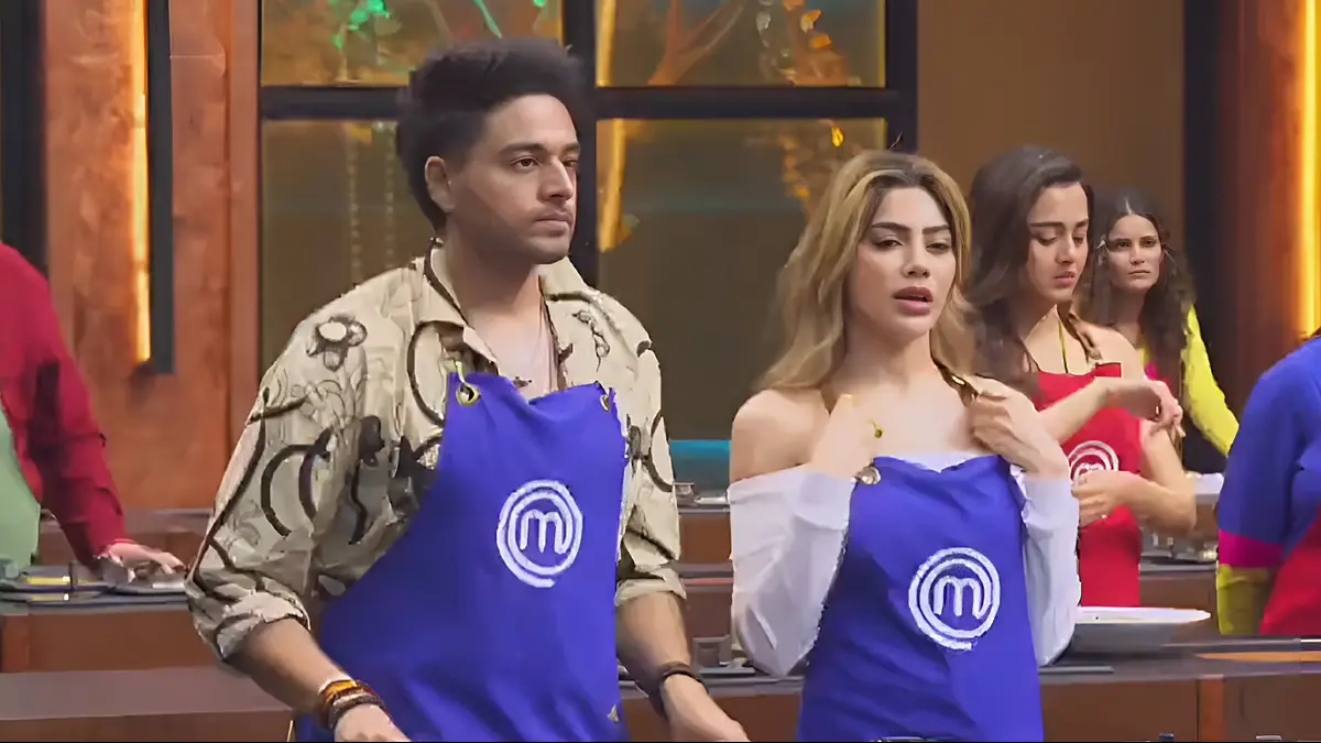 Celebrity MasterChef Latest Episode: Gaurav and Nikki’s Rivalry Heats Up in Immunity Challenge 89 Gaurav Khanna Nd Nikki Tamboli