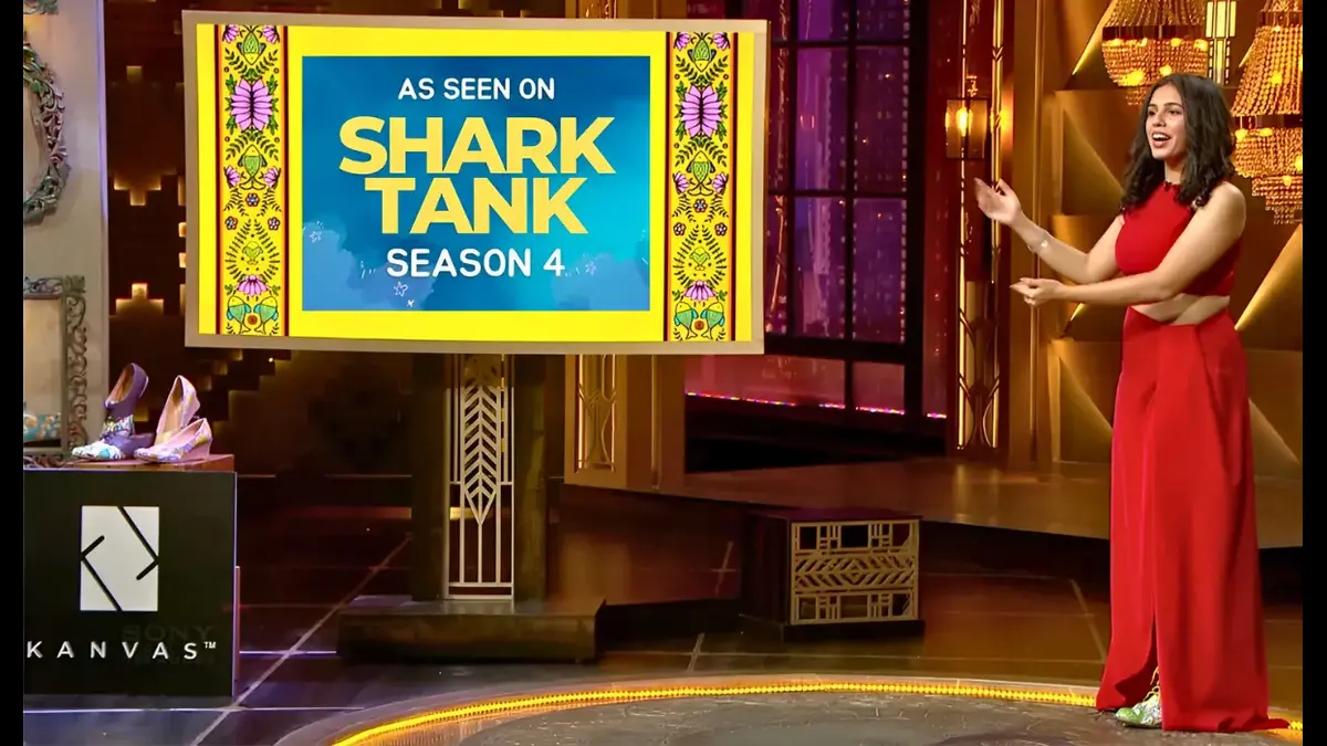 Kanvas Founder Komal Sparks Debate on Shark Tank India 4: Art vs Profit in Business 89 Kanva In Shark Tank India 4