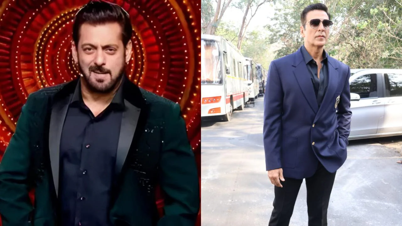 Salman Khan's Delay Causes Akshay Kumar to Exit Bigg Boss 18 Set Before Finale 89 Salman Khan And Akshay Kumar