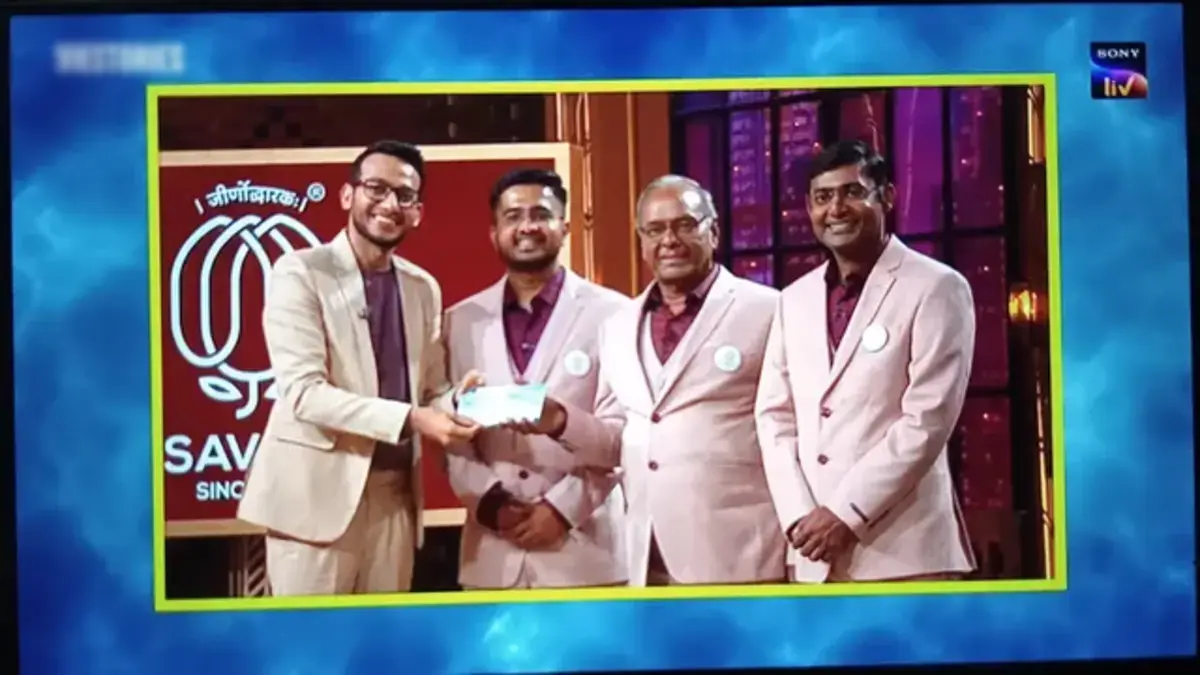 Savani Heritage Conservation Secures Historic ₹125 Crore Deal on Shark Tank India 89 Savani Heritage Conservation In Shark Tank India 4